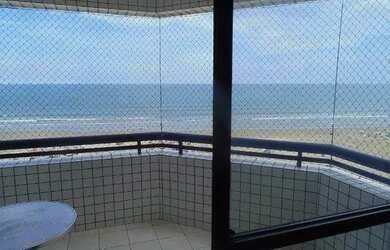 Imagem 2: Apartamento pé na areia Frente mar alto padrão guilhermina