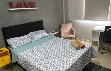 Imagem 3: Paraíso Long Beach. Piscina, Churrasqueira, Imóvel mobiliadoeAr-condicionado