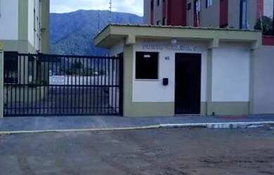 Imagem: O apartamento possui 1 Dormitório, 1 Banheiro, 1 Vaga na garagem