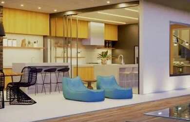 Imagem: A casa em condomínio possui 3 Dormitórios, 3 Banheiros, 2