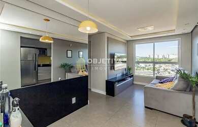 Imagem: O apartamento possui 2 Dormitórios, 2 Banheiros, 1 Vaga na