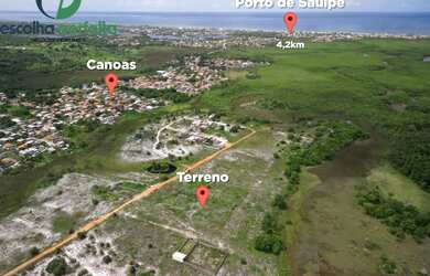 Imagem: O terreno possui 6.000m² de Área e está localizado em Entre