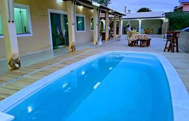 Imagem: A casa em condomínio possui 3 Dormitórios, 2 Banheiros, 5