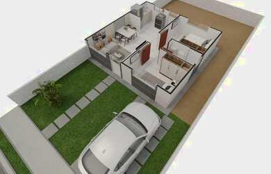 Imagem 10: 004 - TIRA SEU SONHO DO PAPEL - CASA DE CONDOMINIO COM ENTRADA DE 500...