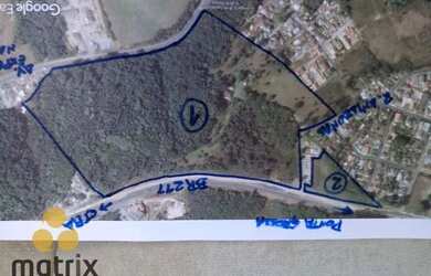 Imagem: O terreno possui 11.481m² de Área e está localizado em Vila