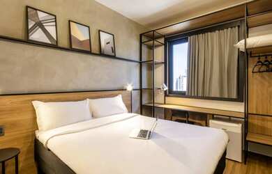 Imagem: O studio possui 1 Dormitório, 1 Banheiro, 19m² de Área, Imóvel