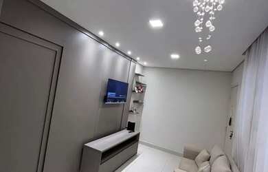 Imagem: O apartamento possui 2 Dormitórios, 2 Banheiros, 2 Vagas na