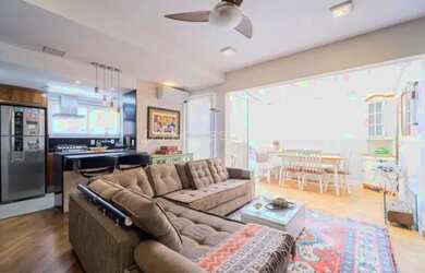 Imagem: O apartamento na cobertura possui 2 Dormitórios, 2 Banheiros