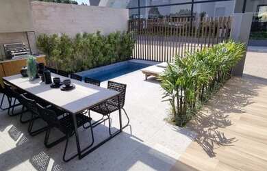 Imagem: A casa em condomínio possui 3 Dormitórios, 5 Banheiros, 3