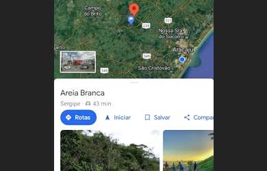 Imagem 5: Terreno na cidade areia Branca 500 metr da pista principal