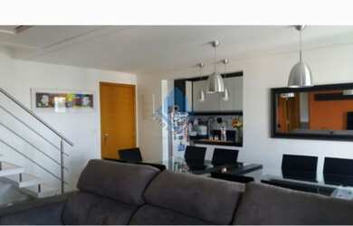 Imagem: O apartamento na cobertura possui 3 Dormitórios, 2 Banheiros