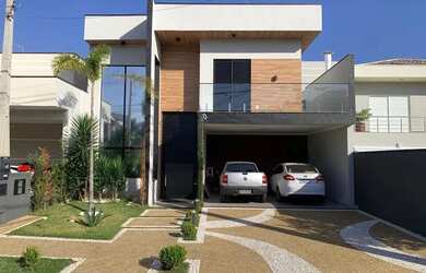 Imagem: A casa em condomínio possui 3 Dormitórios, 4 Banheiros, 4