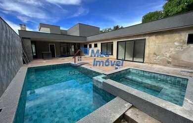 Imagem: A casa em condomínio possui 3 Dormitórios, 5 Banheiros, 2