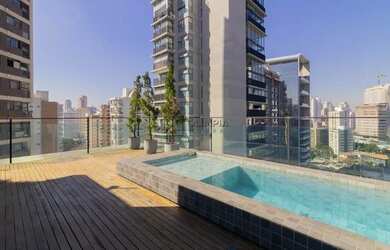 Imagem: O apartamento na cobertura possui 2 Dormitórios, 4 Banheiros