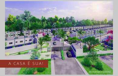 Imagem 1: Lindas casas em Hortolândia na planta em condomínio fechado no residencial...