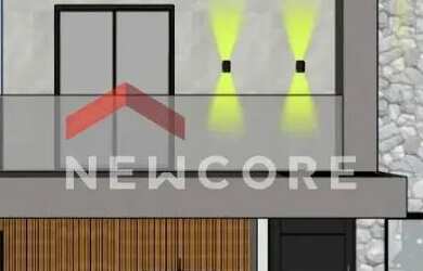 Imagem: A casa em condomínio possui 4 Dormitórios, 5 Banheiros, 2