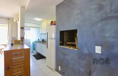 Imagem 15: Vista por do sol Guaiba. Piscina, Churrasqueira, Imóvel mobiliadoeAr-condicionado