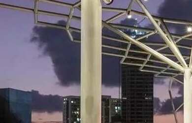 Imagem 7: Porteira fechada Flat novo térreo com 28 m² pé na areia no Jardim Oceania