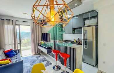 Imagem: O apartamento possui 2 Dormitórios, 2 Banheiros, 1 Vaga na