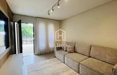 Imagem 4: Sobrado semi mobiliado com 02 suítes, 02 vagas de garagem e churrasqueira...