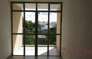 Imagem: O apartamento possui 1 Dormitório, 2 Banheiros, 1 Vaga na garagem