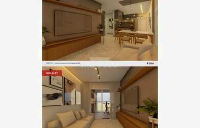 Imagem: O apartamento possui 2 Dormitórios, 2 Banheiros, 1 Vaga na