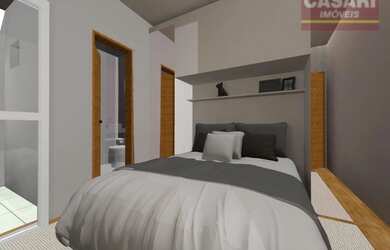 Imagem 2: Apartamento com 2 dormitórios à venda, 56 m² - Vila Bastos - Santo...