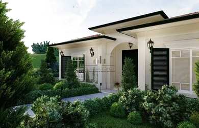 Imagem: A casa em condomínio possui 4 Dormitórios, 5 Banheiros, 5