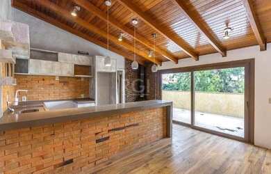 Imagem: O apartamento na cobertura possui 3 Dormitórios, 2 Banheiros