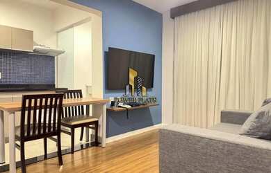 Imagem: O studioe possui 2 Dormitórios, 2 Banheiros, 1 Vaga na garagem