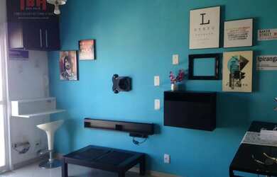 Imagem 8: Studio com 30 m², 1 dormitório, sacada com vista para a praça Benedito...