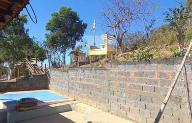 Imagem: A fazenda possui 4200m² de Área, Churrasqueira, Piscina e