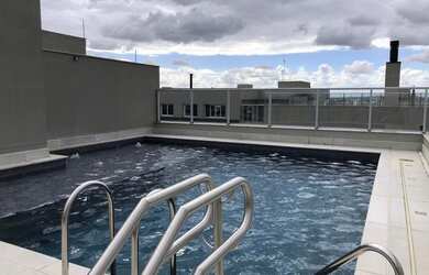 Imagem: O apartamento possui 1 Dormitório, 1 Banheiro, 38m² de Área