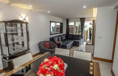 Imagem: O apartamento na cobertura possui 4 Dormitórios, 4 Banheiros