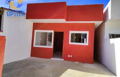 Imagem: A casa possui 2 Dormitórios, 1 Banheiro, 2 Vagas na garagem