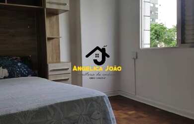 Imagem: O apartamento possui 1 Dormitório, 1 Banheiro, 1 Vaga na garagem