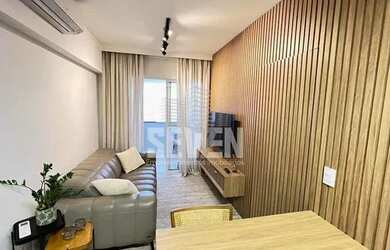 Imagem: O apartamento possui 1 Dormitório, 1 Banheiro, 1 Vaga na garagem