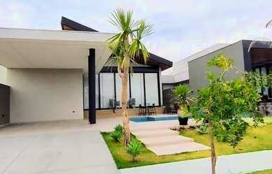 Imagem: A casa em condomínio possui 5 Dormitórios, 5 Banheiros, 4