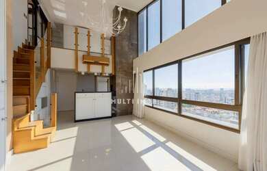 Imagem: O apartamento na cobertura possui 2 Dormitórios, 3 Banheiros