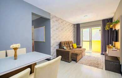 Imagem: O apartamento possui 3 Dormitórios, 1 Banheiro, 1 Vaga na garagem