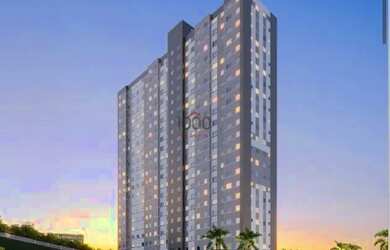 Imagem: O apartamento possui 2 Dormitórios, 1 Banheiro, 1 Vaga na garagem