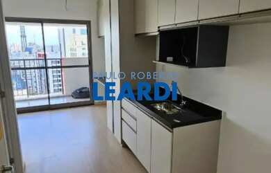 Imagem: O apartamento possui 1 Dormitório, 1 Banheiro, 24m² de Área