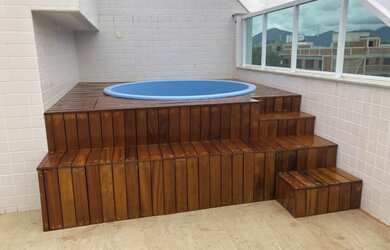 Imagem: O apartamento na cobertura à venda possui 3 Dormitórios, 4