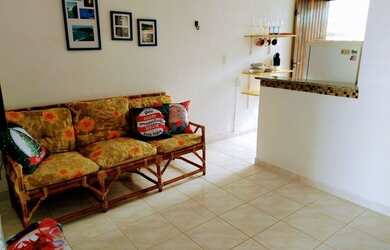 Imagem: O apartamento possui 1 Dormitório, 1 Banheiro, 1 Vaga na garagem