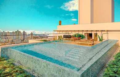 Imagem: O apartamento possui 2 Dormitórios, 2 Banheiros, 1 Vaga na