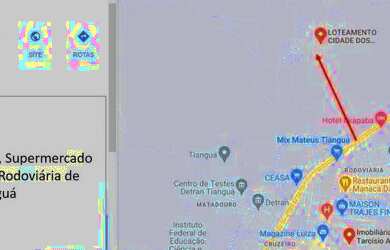 Imagem: O terreno possui 200m² de Área e está localizado em Tianguá