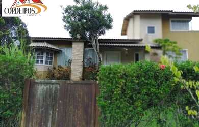 Imagem: A casa em condomínio possui 5 Dormitórios, 5 Banheiros, 4