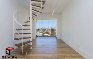 Imagem: O apartamento na cobertura possui 2 Dormitórios, 2 Banheiros