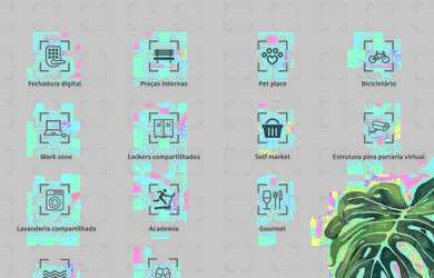 Imagem: O apartamento possui 1 Dormitório, 1 Banheiro, 1 Vaga na garagem