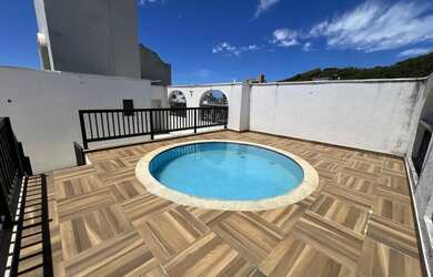 Imagem: O apartamento na cobertura possui 4 Dormitórios, 4 Banheiros